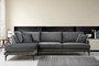 Atelier Del Sofa Papira Corner Left Antracita